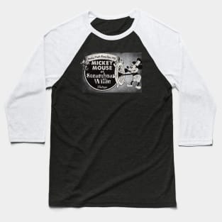 Steamboat Willie Vintage Worn Baseball T-Shirt